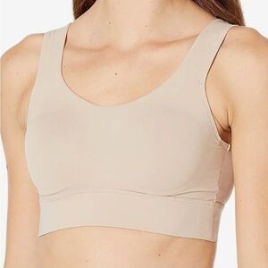 Natori Beige Nude Bliss Flex Wireless Contour Bralette Women’s Small Comfort